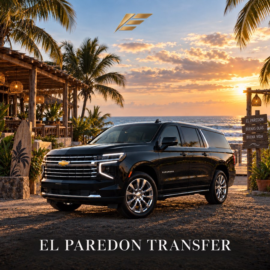 Black SUV transfer to El Paredon